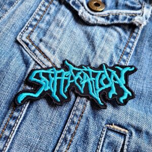 Suffocation | American Death Metal Band | Terrance Hobbs | Ricky Myers | Embroidered Patch Badge Applique Iron on | Trendy | DIY | Decorative | Collectible