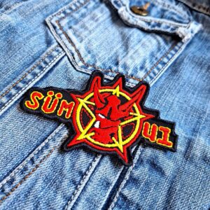 Sum 41 | Canadian Rock Band | Deryck Whibley | Frank Zummo | Embroidered Patch Badge Applique Iron on | Trendy | DIY | Decorative | Collectible