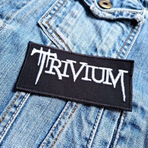 Trivium | American Heavy Metal Band | Matt Heafy | Progressive Metal | Embroidered Patch Badge Applique Iron on | Trendy | DIY | Decorative | Collectible