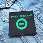Type O Negative Green Circle Logo Patch – Iron-On