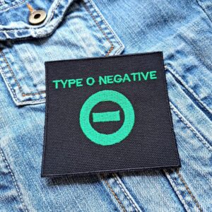 Type O Negative Green Circle Logo Patch – Iron-On