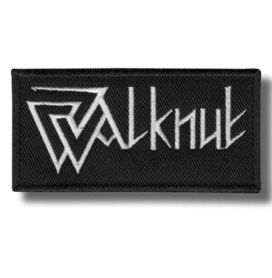 Walknut Symbol | Embroidered Patch Badge Applique Iron on | Trendy | DIY | Decorative | Collectible